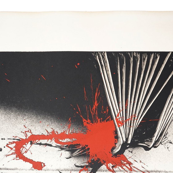 Image 1 of Emilio Scanavino, litografia a colori su carta, anni '70