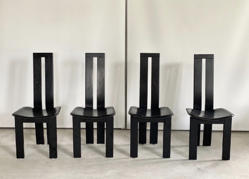 4 Pietro Costantini Esszimmerstühle