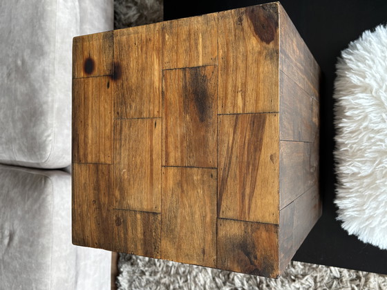 Image 1 of Wooden Block/Side Table