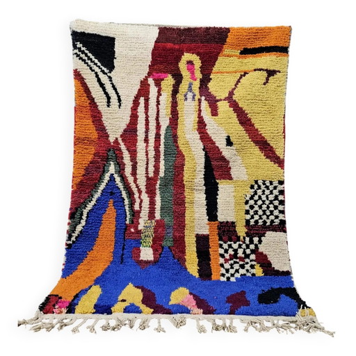 Traditioneel handgemaakt tapijt 250cm x 150cm Marokkaans