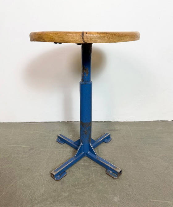 Image 1 of Industrial Workshop Stool, 1960s