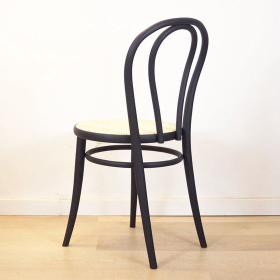 Image 1 of Czechoslovakian Black Chair, 1960s