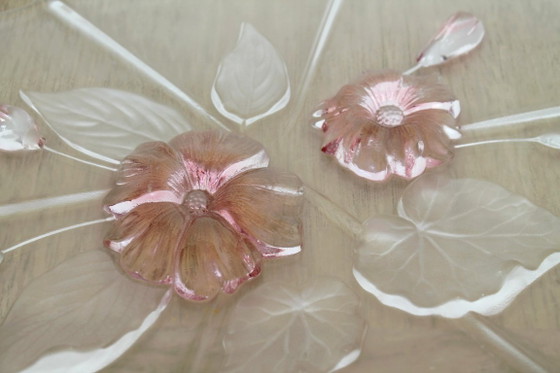 Walther Glas Ovale Servierschale, Rosa Blumen & Satineffekt – Mikasa - Walther Glas, Schalen (photo 7 of 10)