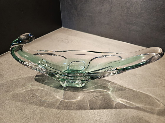 Image 1 of Bol en verre vintage – Cristallerie de Bayel France (1960)