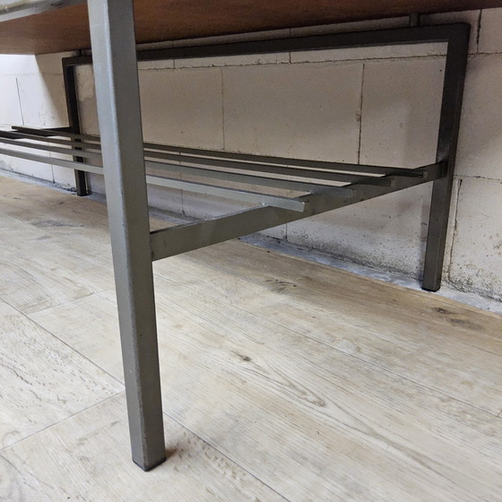 Image 1 of Tavolino vintage di design danese (anni '60) in teak con base in metallo (topform)