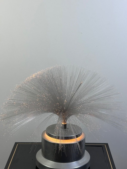 Vintage 1970 Yenni fiber optic lamp