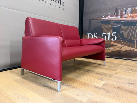 Leolux Felizia Sofa 2 Seater High Red Leather (photo 4 of 8)
