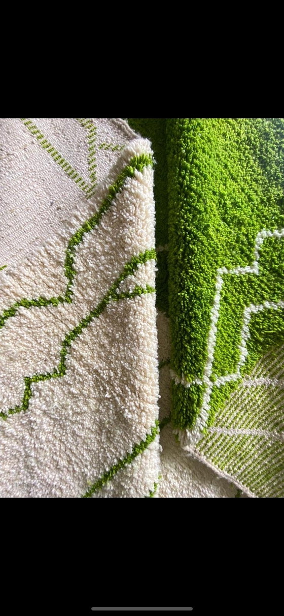 Image 1 of Authentischer handgeknüpfter Berberteppich – Atlaswolle – 300 x 200 cm