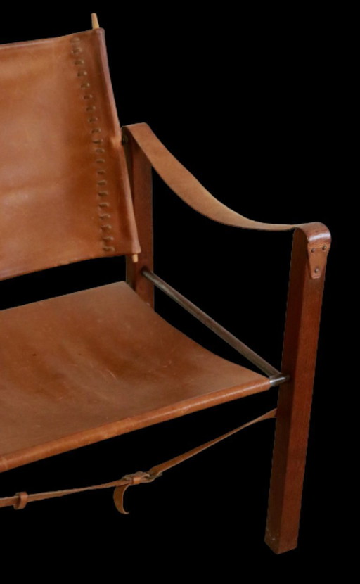 Fauteuil safari vintage 'Renswoude'