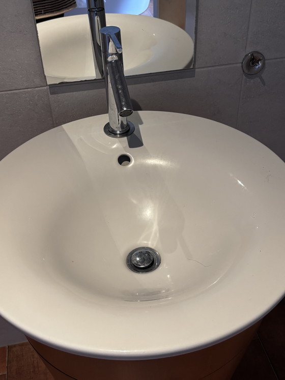Starck for duravid lavabo con specchio abbinato – Philippe Starck, Credenze, Legno (photo 7 of 9)