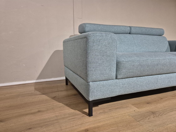 Image 1 of Montel Tosca 2.5-seater sofa - Blue - Fabric - Design