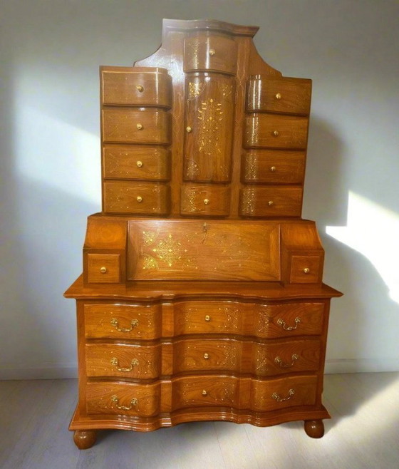 Image 1 of Noble baroque secretary tabernacle