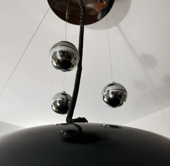 Image 1 of 80s Memphis design chandelier