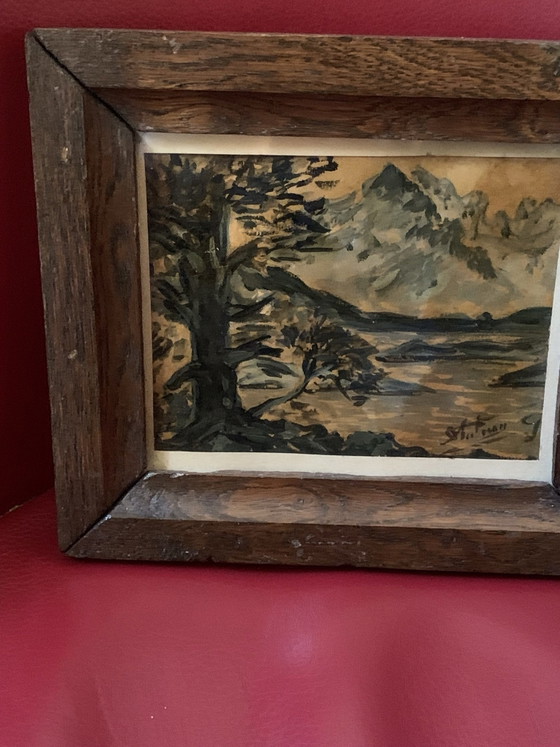 Curiosity: Early work by Provençal painter Georges Autran 1941-2025 – Paintings & Drawings, Paper, Wood (photo 6 of 15)