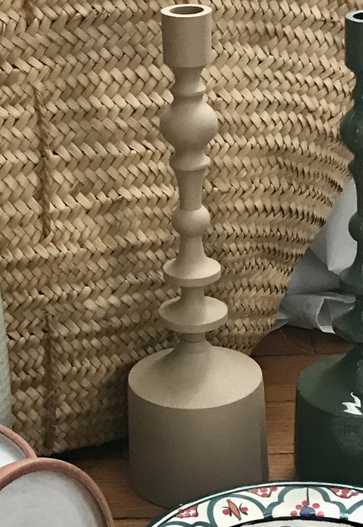 Modernist Waveform Candleholder