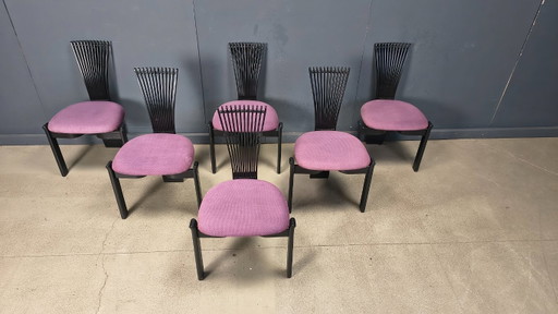 Totemstoelen van Torstein Nislen voor Westnofa, jaren 80