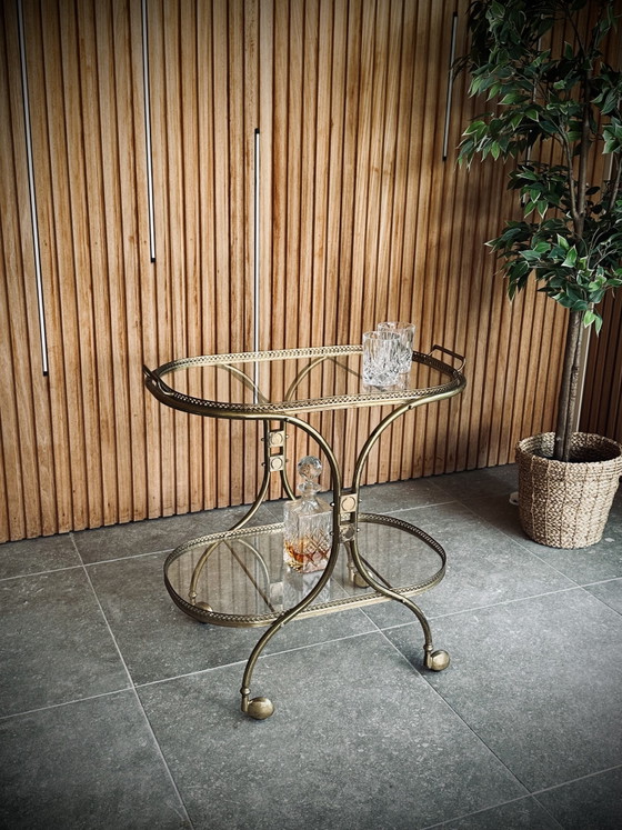 Carrello Bar Vintage in Ottone – Carrelli bar, Other (photo 5 of 6)