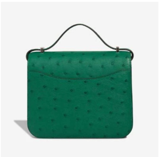 Image 1 of Borsa HERMES Constance en Cuirs exotiques Vert - 103230