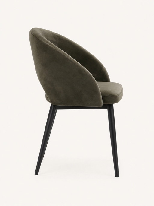 SET OF SYRAH GREY ARMCHAIRS