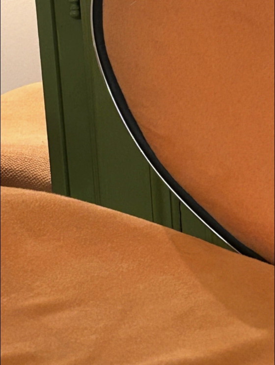 Chaise design italienne vintage en velours et chrome – Fauteuils, Velvet (photo 6 of 10)