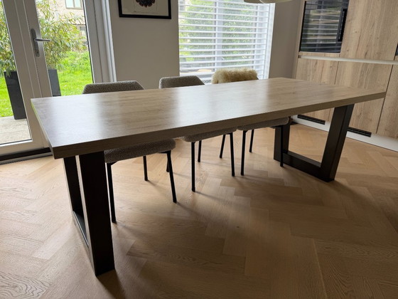 Image 1 of Robust 6-to-8 person dining table