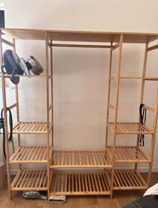 Sklum Open Bamboo Wardrobe