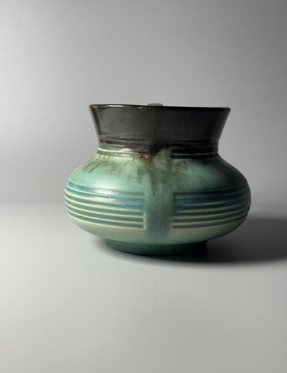 Image 1 of Faïenceries de Thulin
- Art Deco Decorative Pitcher, Belgium, 1920-30s