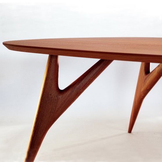 Image 1 of GREYGE TED Mahagoni-Esstisch 240 cm - Handgefertigtes Massivholz-Sapelli, italienisches Design