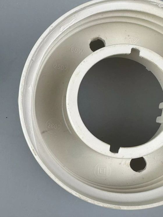 Image 1 of Lampada da parete anni '50 e '60, lampada da cantina, plastica e vetro, Bauhaus