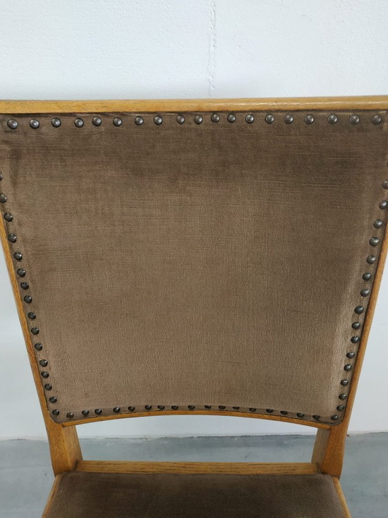 Image 1 of Prachtige set van 3 vintage jaren Scandinavische stijl 50-60 eetkamer keukenstoelen