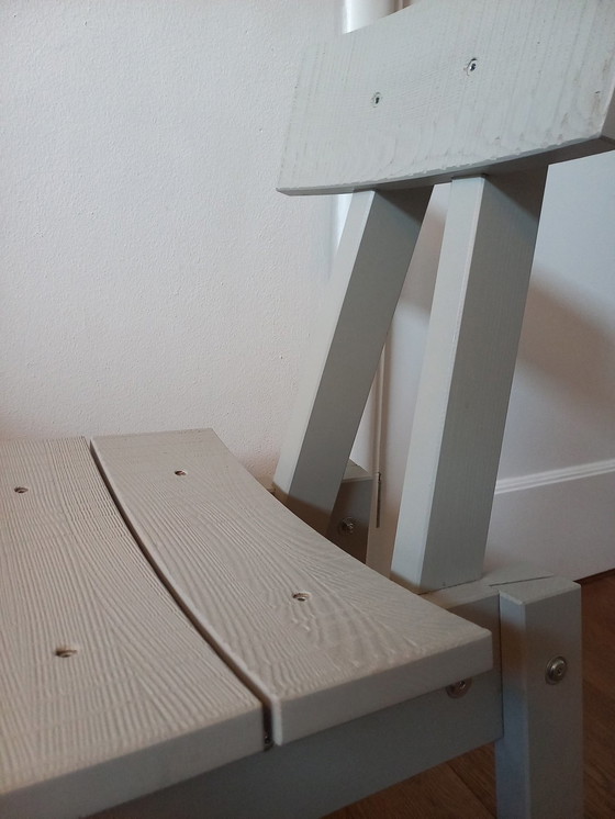 Image 1 of Chaise Piet Hein Eek, style industriel IKEA