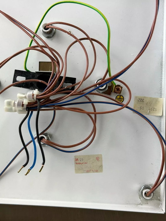 Image 1 of 60s 70s plafondlamp Sölken Leuchten Duitsland Design messing Space Age