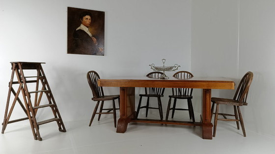 Image 1 of Great Art Deco dining table