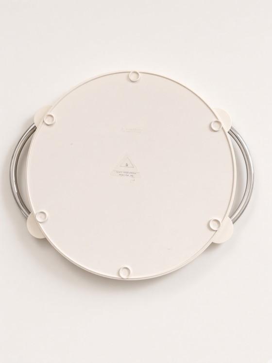 Plateau rond vintage WMF Polytherm très rare - Matteo Thun 1986 | Memphis Group Postmodern (photo 6 of 8)