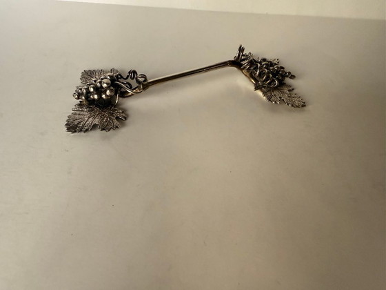 Image 1 of Bestekhouders van sterling zilver, 12 stuks