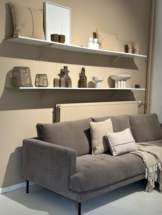 Image 1 of SITS Britt lounge sofa with down filling, wide divan and soft fabric