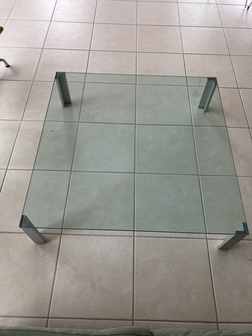 Lourens Fisher glass coffee table
