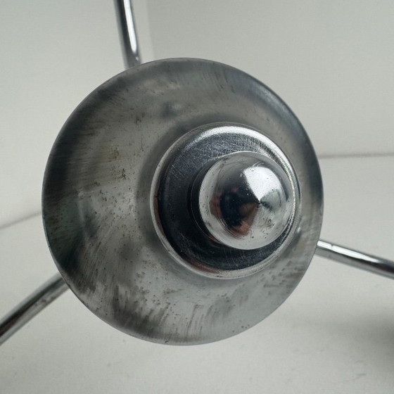 Lampadario vintage a 3 luci, anni '60 – Metal (photo 15 of 15)