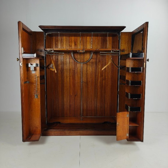 Image 1 of Art-Deco-Herrengarderobe Compactom – 1920
