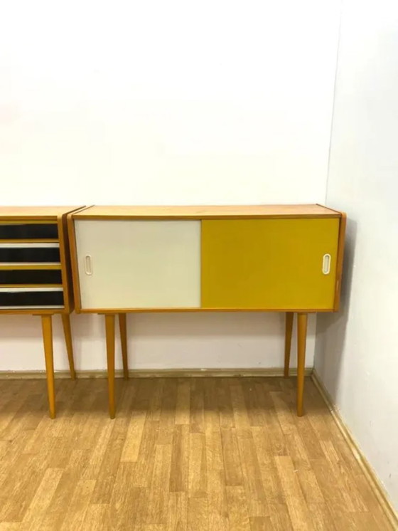 Image 1 of Cassettiera retrò, Jiří Jiroutek, anni '60, Cecoslovacchia