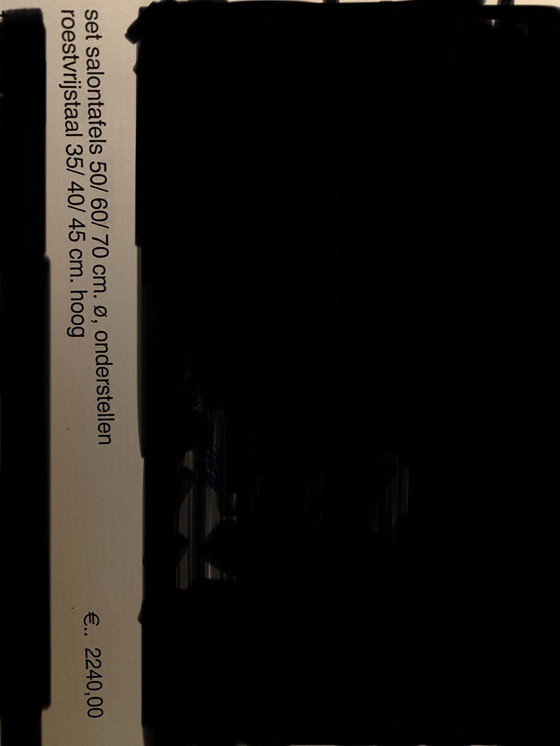 Image 1 of Zeer  mooie salontafeltjes zgan