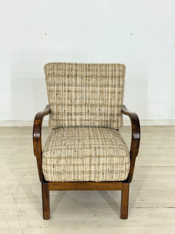 Image 1 of Art Deco Sessel Armlehnsessel Wohnzimmersessel um 1940