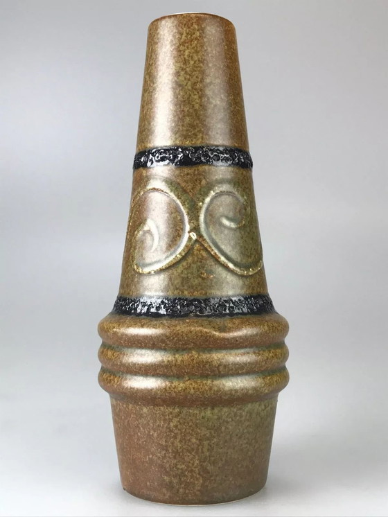 Image 1 of 60s 70s vaas tafelvaas bloemenvaas keramiek vaas keramiek space age design