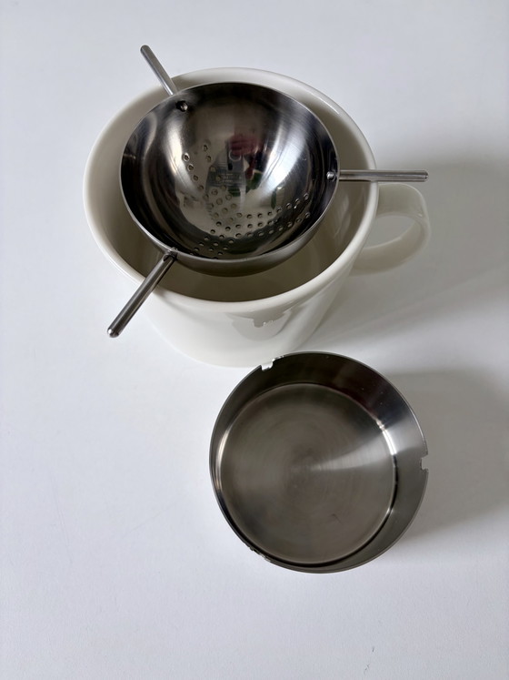 Filtro da tè Stelton di Arne Jacobsen – Accessori da tavola, Metal, rvs (photo 5 of 6)