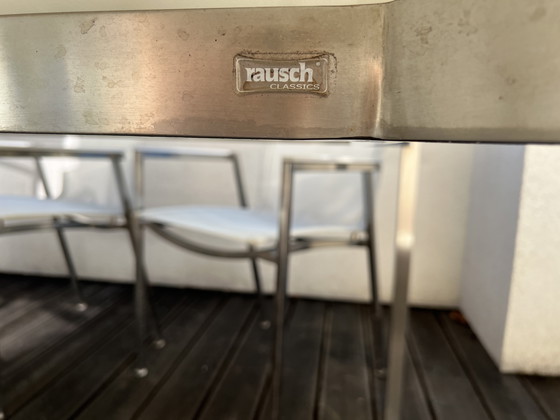 Image 1 of Patio furniture set from Rausch Classics – 6 chairs + table
