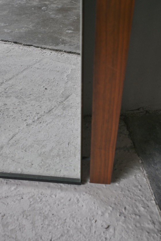 Image 1 of Armadio a muro in teak con specchio separato