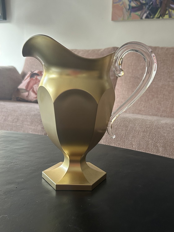 Image 1 of Waterkan & Karaf MariolucaGiusti Goud, Italiaans Design