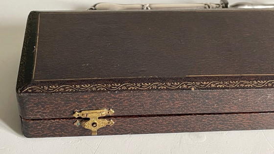 Image 1 of COUVERTS à Viande Argent et Métal argenté PARIS France