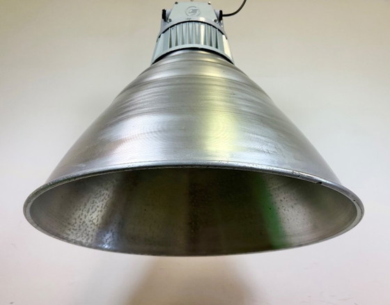 Image 1 of Large Industrial Aluminium Pendant Light from Elektrosvit, 1960s