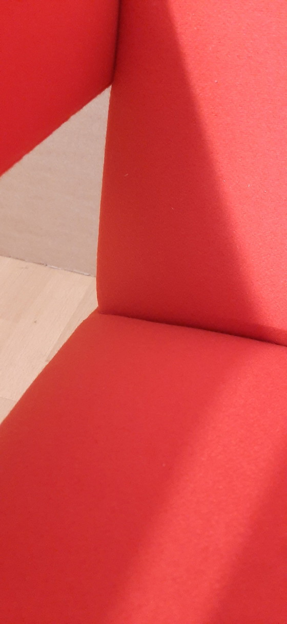 Image 1 of Cassina 2 Poltrona 637 Utrecht Nuova Mai Usata Lampo Rosso Lana 13L